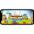 Mobile Minigames bolt logo